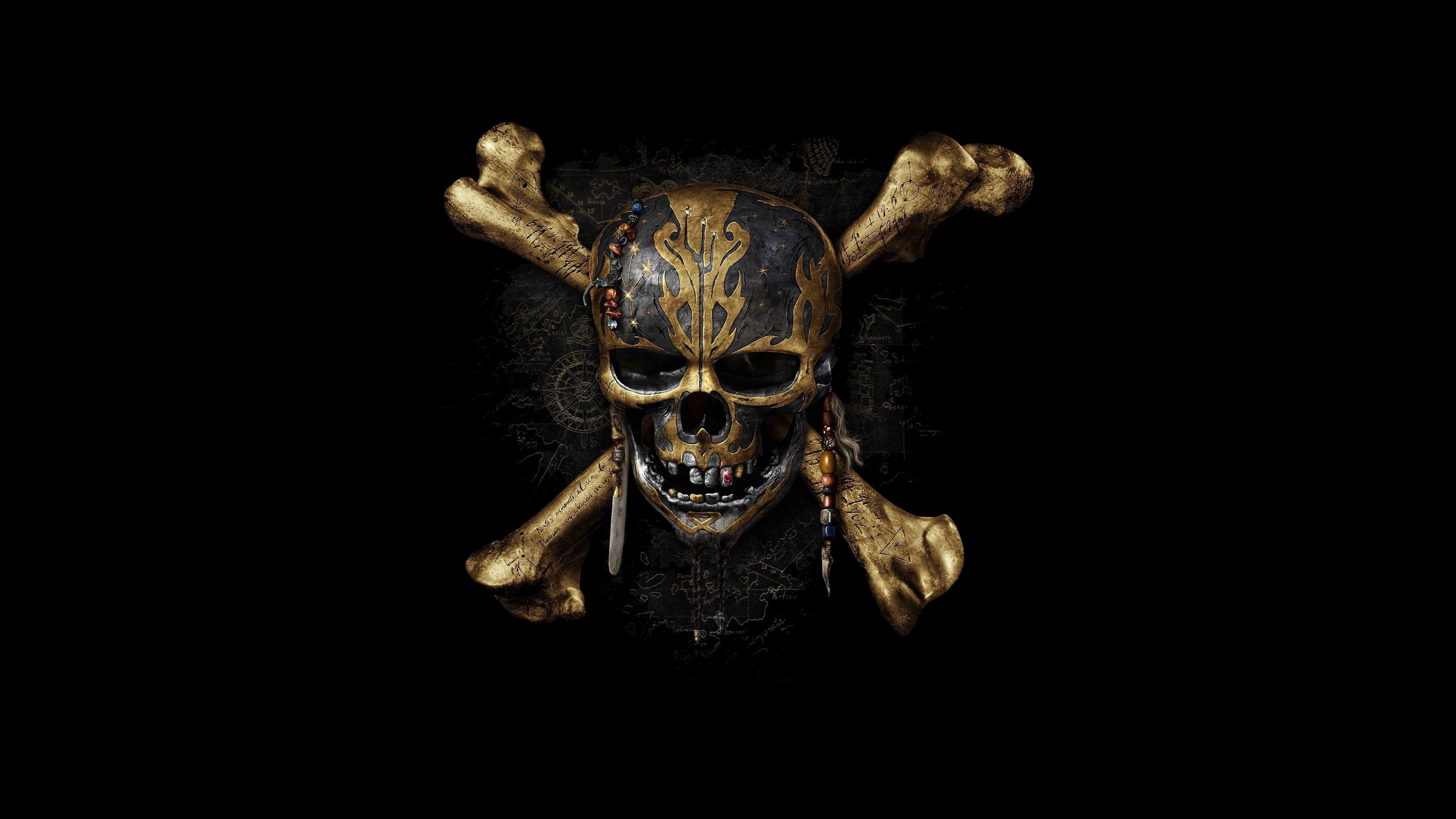 skull and bones wallpaper