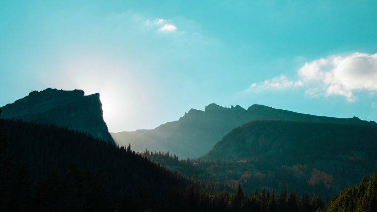 landscape, Mountains, Forest HD Wallpaper Desktop Background