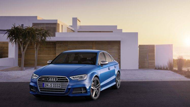 Audi, Audi S3, Blue, Wheels, Car HD Wallpaper Desktop Background