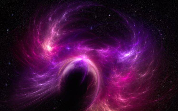 Purple Galaxy Computer Background