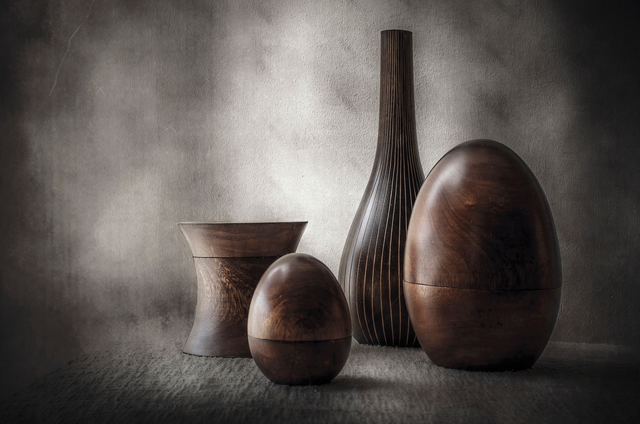 vases, Wood Wallpaper