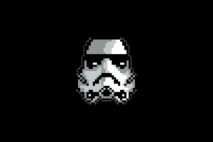 stormtrooper, Pixel art, Pixels, Star Wars
