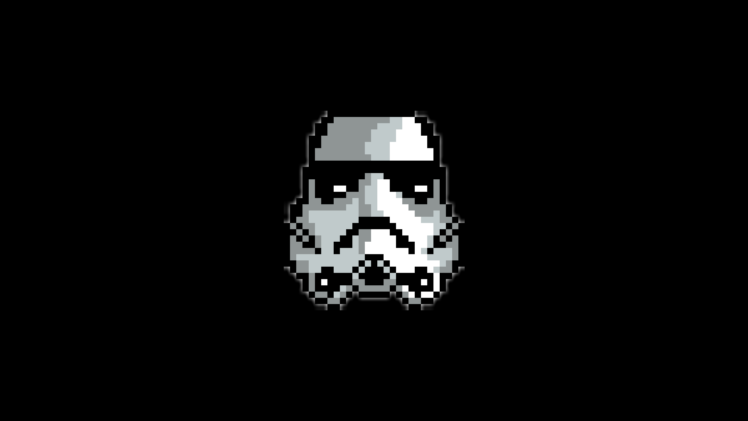 stormtrooper, Pixel art, Pixels, Star Wars HD Wallpaper Desktop Background