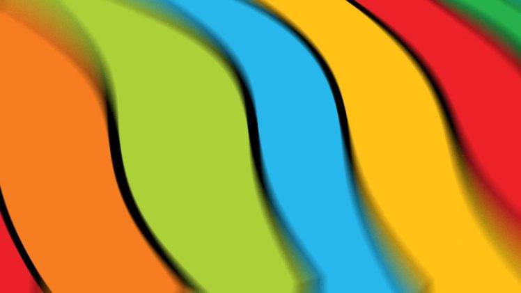 abstract, Wavy lines, Blurred HD Wallpaper Desktop Background