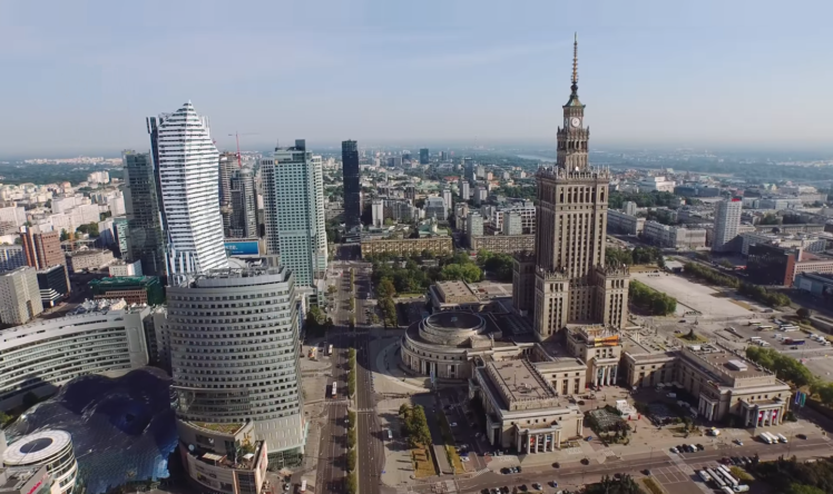 Warsaw, Poland, Skyscraper HD Wallpaper Desktop Background