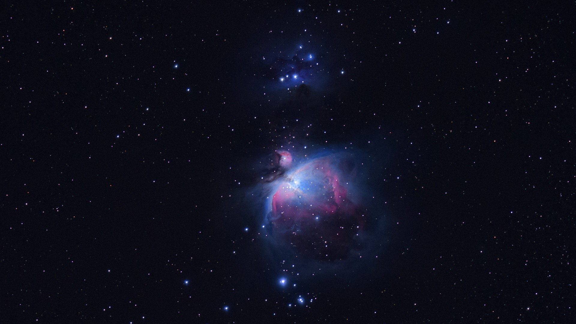 nebula, Great Orion Nebula, Space, Stars, Space art, Digital art Wallpaper