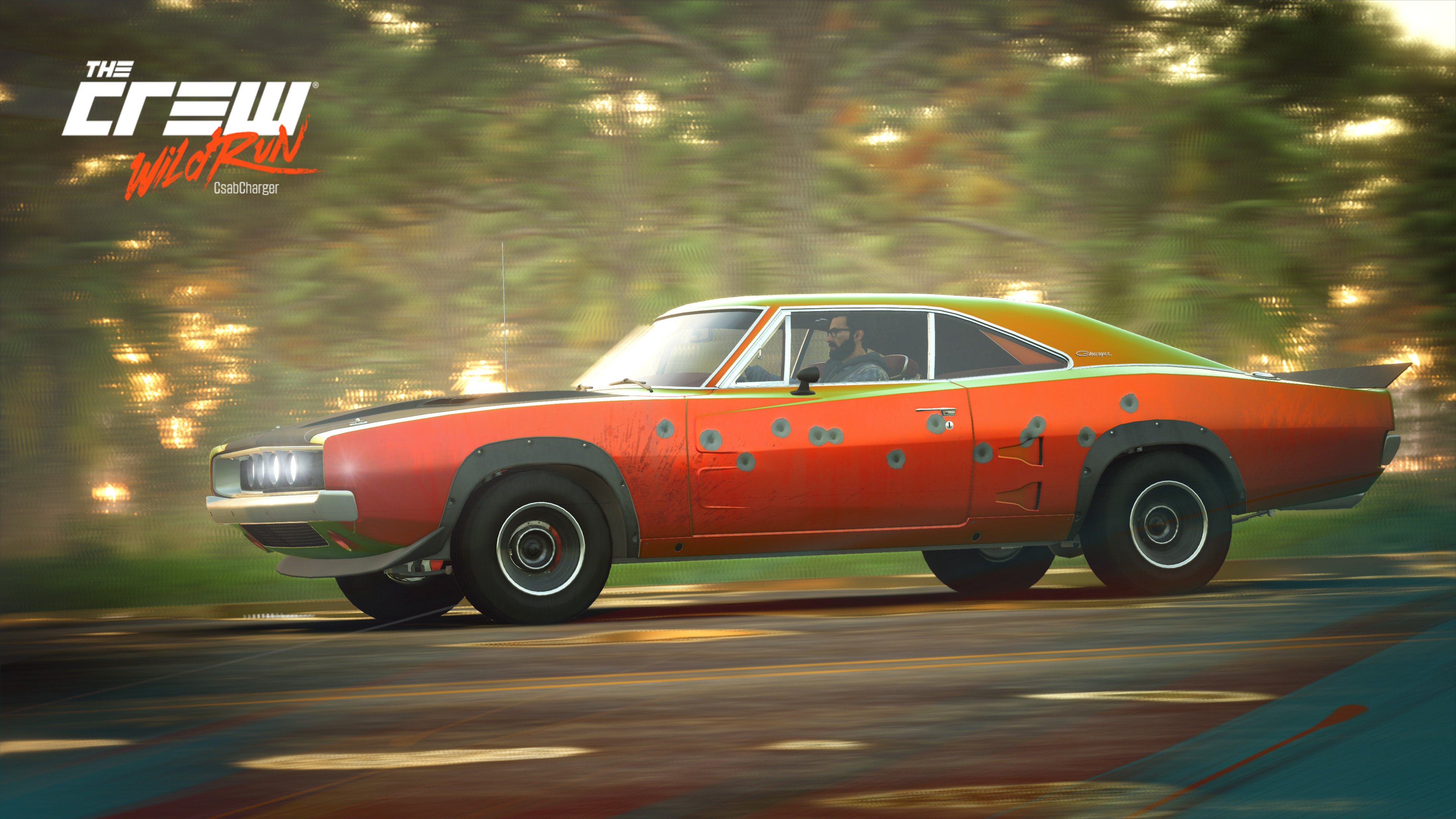 The Crew, Dodge, Dodge Charger, Muscle cars, Dirt road, The Crew Wild Run Wallpaper