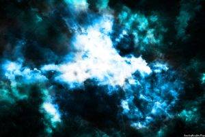 clouds, Nebula, Galaxy, Abstract, Space art, Space, Digital art