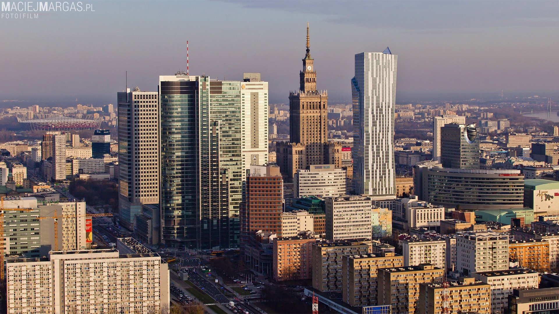 Poland, Warsaw, Skyscraper, Cityscape Wallpaper