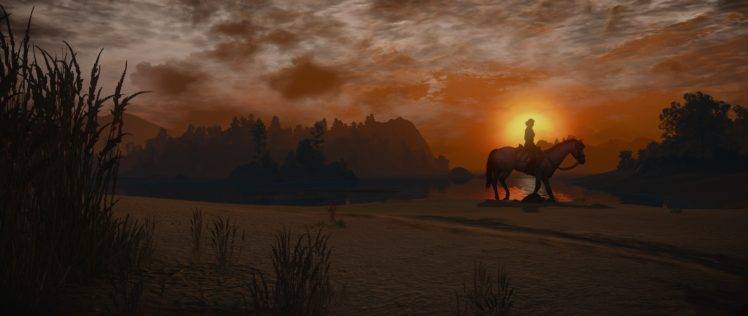 The Witcher 3: Wild Hunt, Video games, Horse, Sunlight, Sky, The Witcher HD Wallpaper Desktop Background