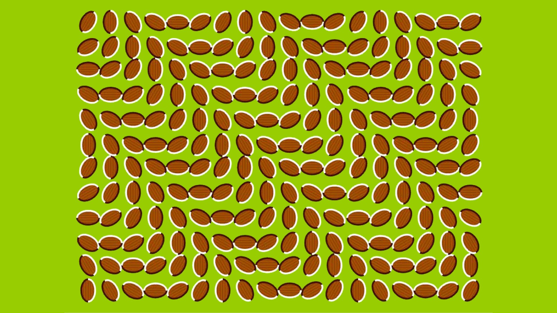 optical illusion, Graphic design, Green background Wallpaper