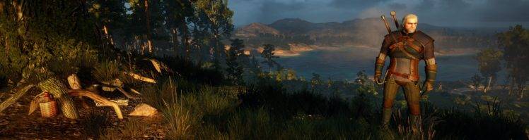 Geralt of Rivia, The Witcher 3: Wild Hunt, Multiple display, The Witcher HD Wallpaper Desktop Background