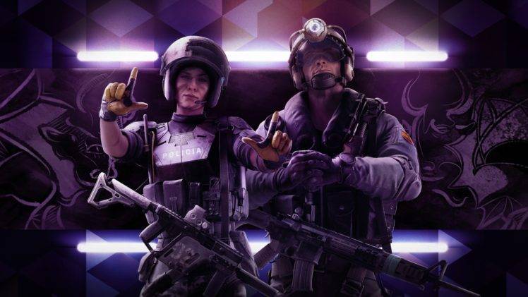 Spanish, PC gaming, Rainbow Six: Siege, Ubisoft, Military, Special forces, DLC HD Wallpaper Desktop Background