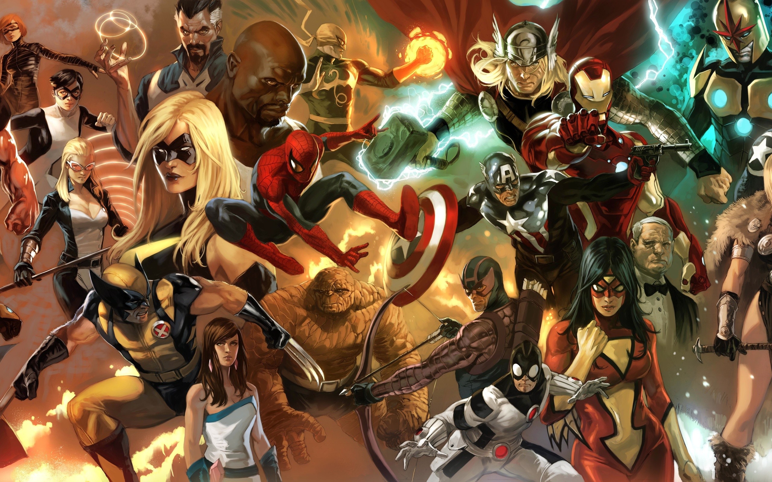 Marvel Comics, The Avengers Wallpaper