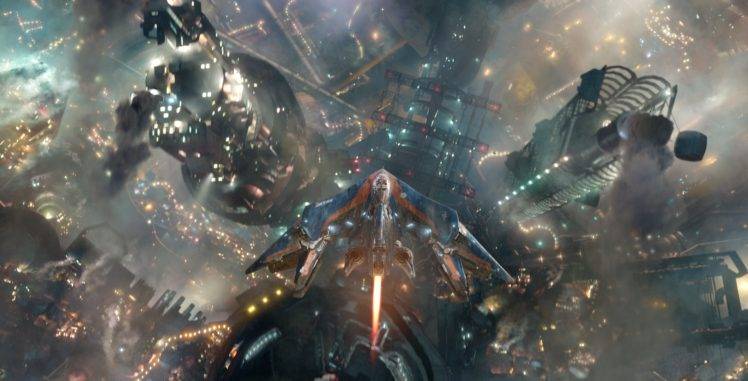 Guardians of the Galaxy, Milano (spacecraft), Knowhere HD Wallpaper Desktop Background