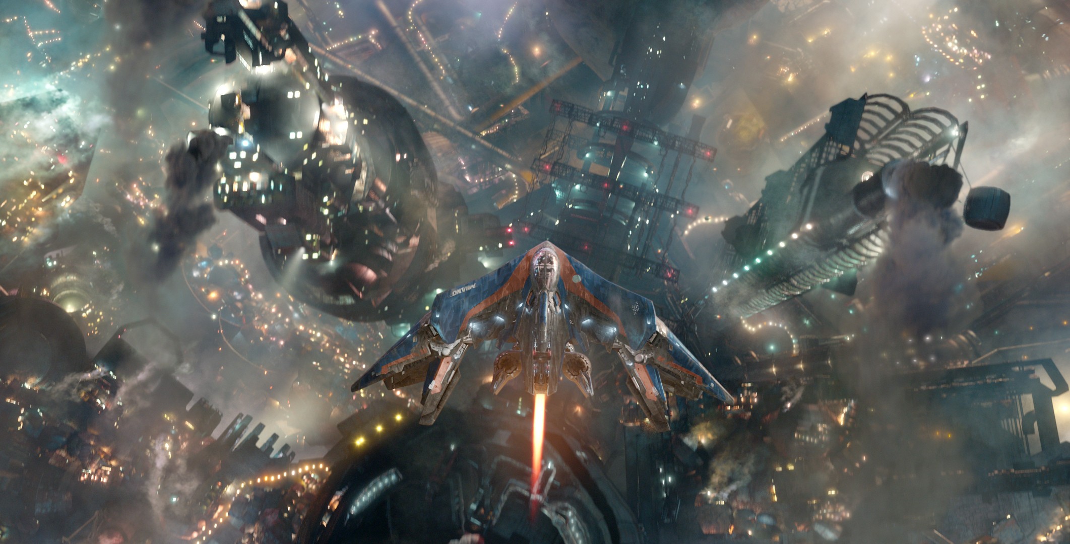 Guardians of the Galaxy, Milano (spacecraft), Knowhere Wallpaper