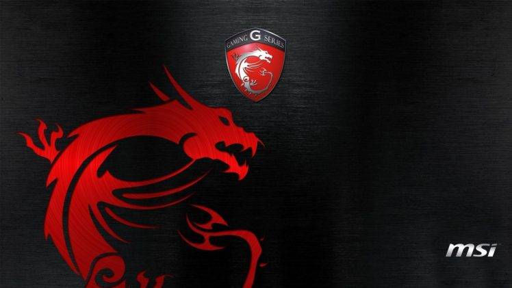 MSI, Gaming Series, Dragon, Red HD Wallpaper Desktop Background