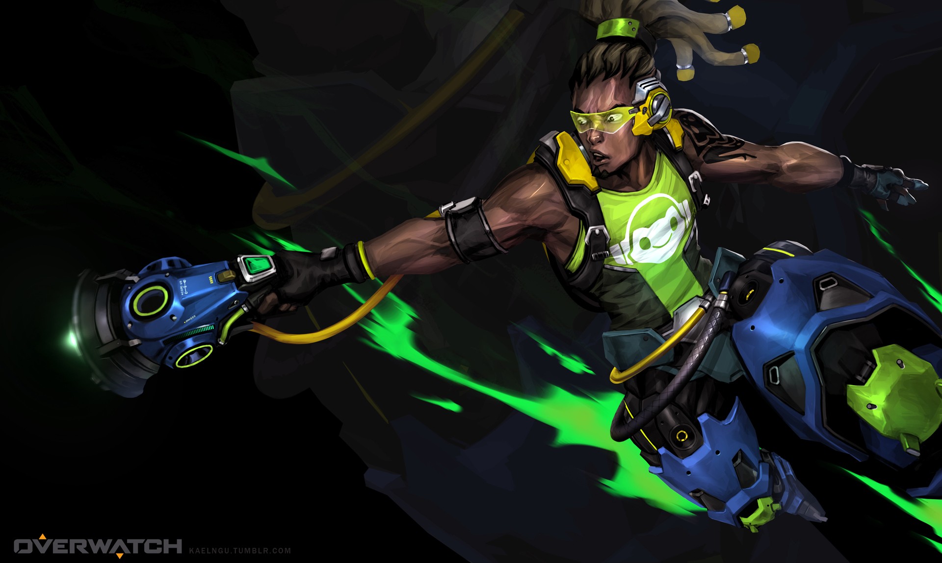 LÚCIO, Overwatch, Video games Wallpaper