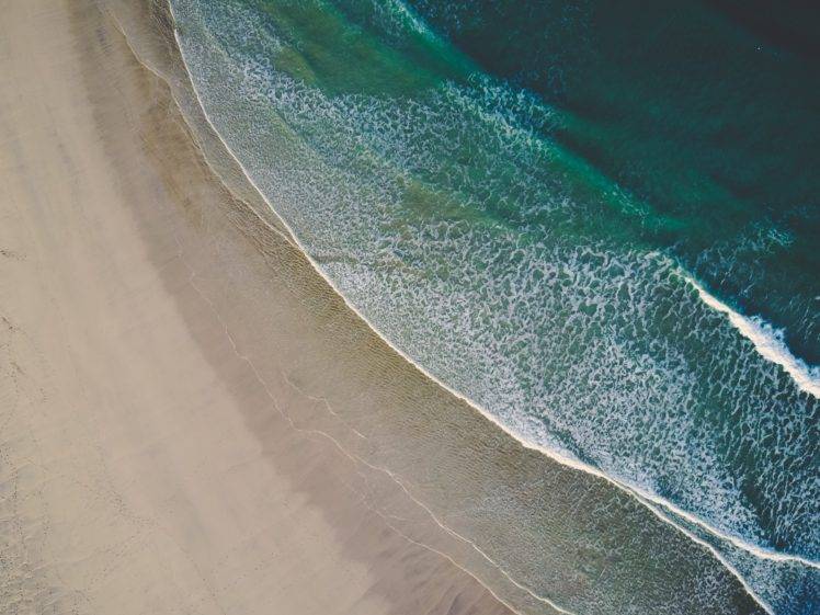 beach, Sand, Sea, Water, Nature HD Wallpaper Desktop Background