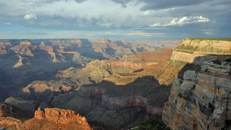 Grand Canyon, USA, Nature, Mountains, Landscape HD Wallpaper Desktop Background