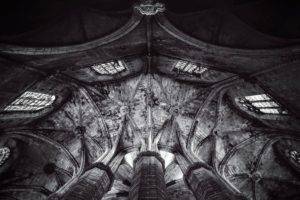 photography, Ceilings, Architecture, Monochrome