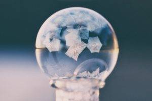 photography, Frozen bubble