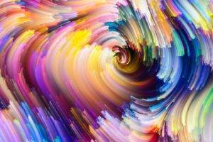 abstract, Colorful, Digital art, Swirls, CGI, Spiral