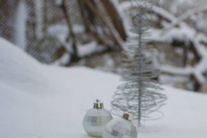 Christmas ornaments, Snow