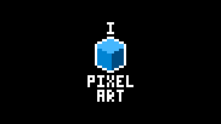 pixel art, Pixels HD Wallpaper Desktop Background
