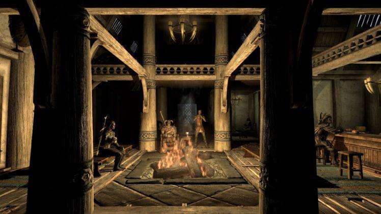 The Elder Scrolls V: Skyrim, Video games, Cozy HD Wallpaper Desktop Background