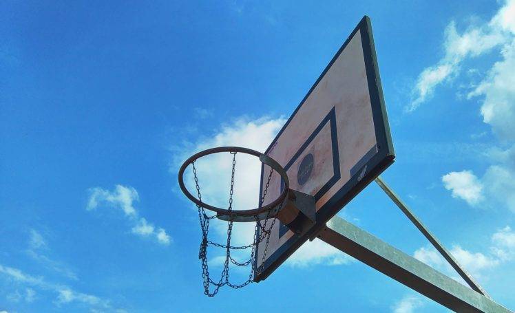 basketball, Sky, Clouds, Outdoors HD Wallpaper Desktop Background