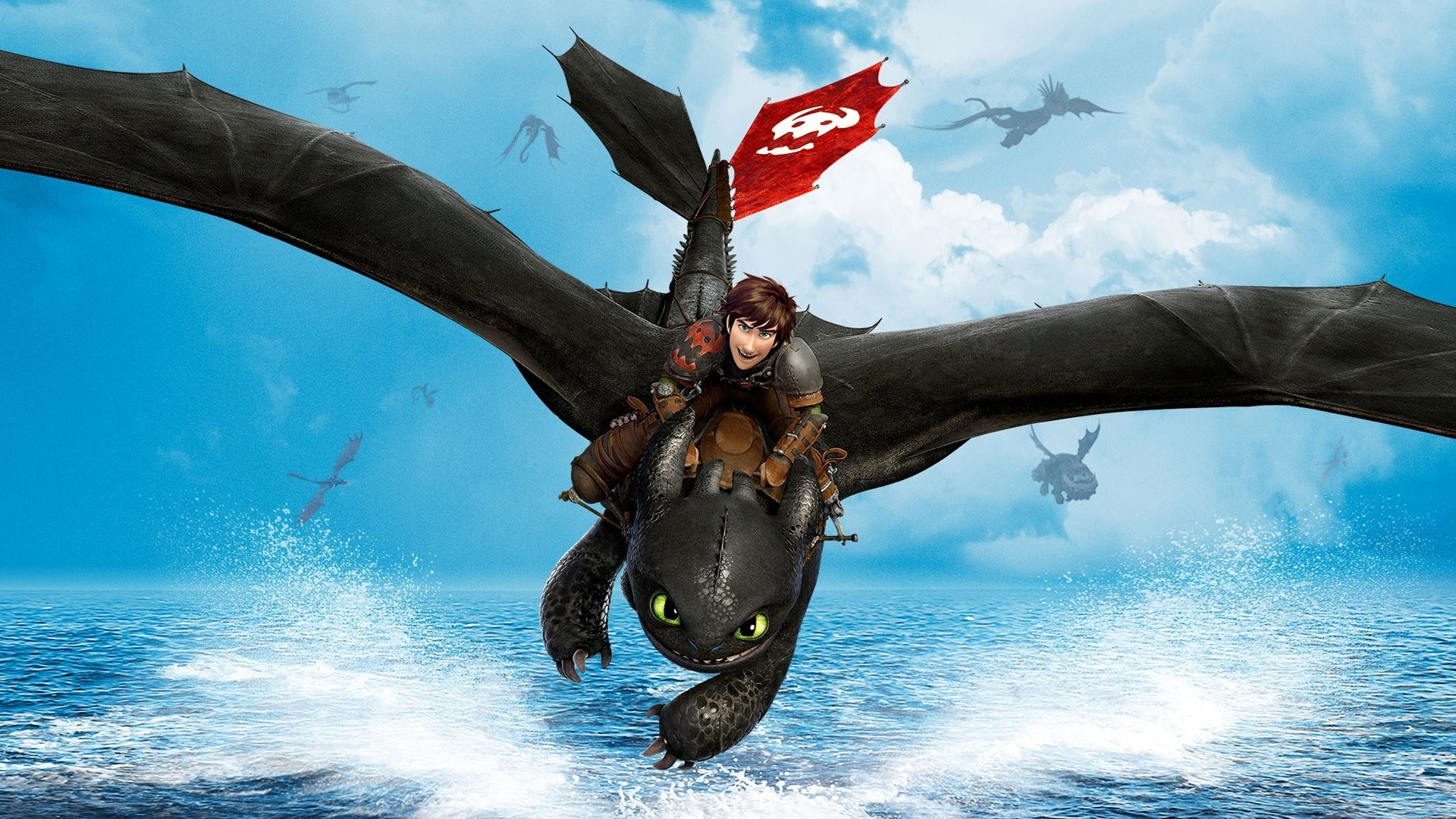 How to Train Your Dragon, How to Train Your Dragon 2, Animation, Movies, Dragon, Toothless Wallpaper