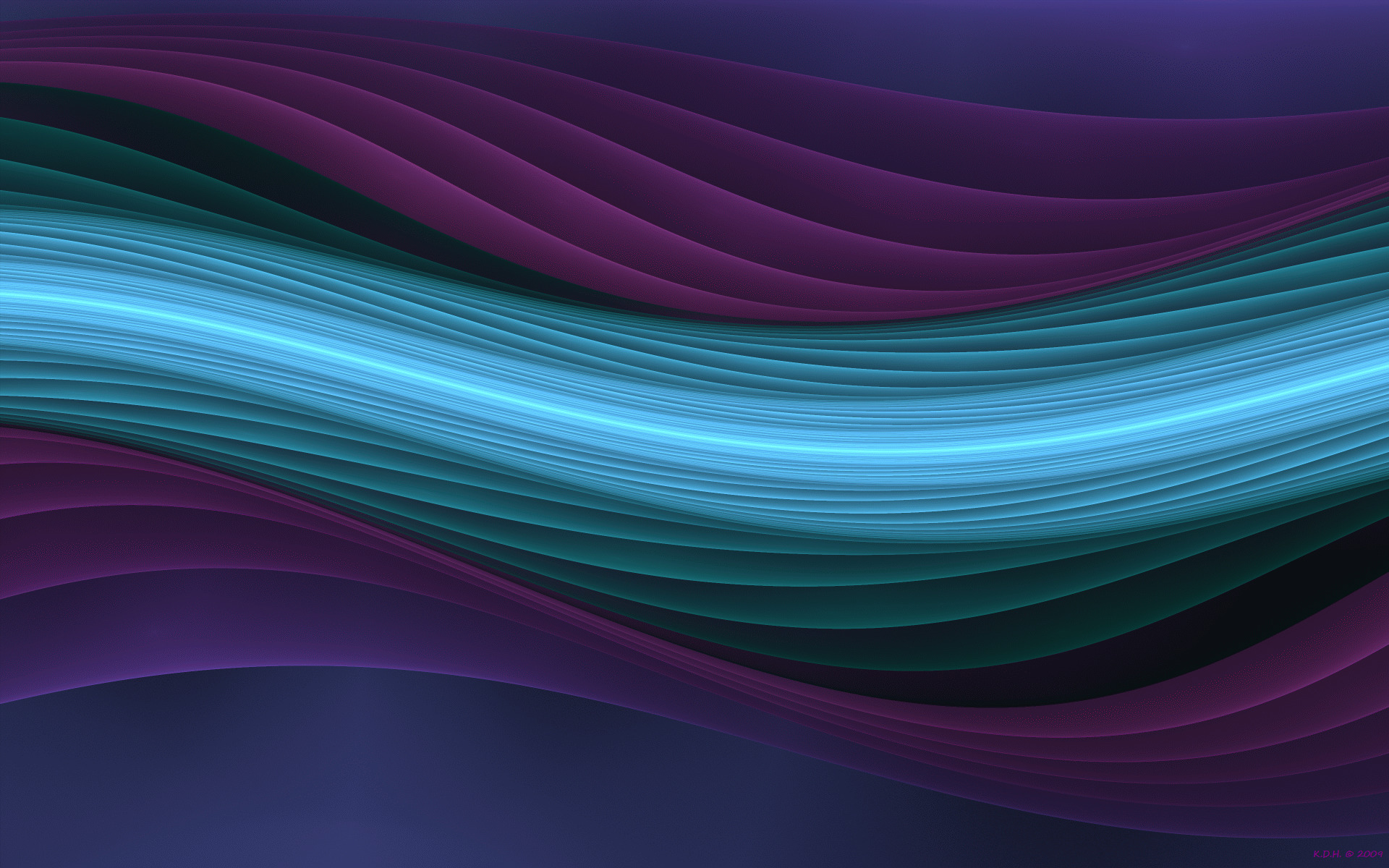 abstract, Wavy lines Wallpaper