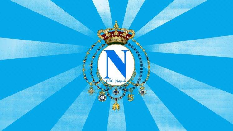 Napoli, Soccer clubs, Crown, Artwork HD Wallpaper Desktop Background