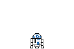 R2 D2, Pixel art, Pixels, Star Wars