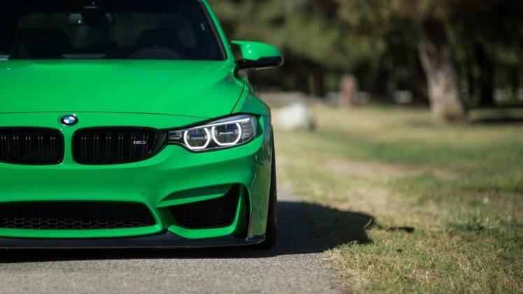 photography, BMW, Green, Headlights, BMW M3 HD Wallpaper Desktop Background