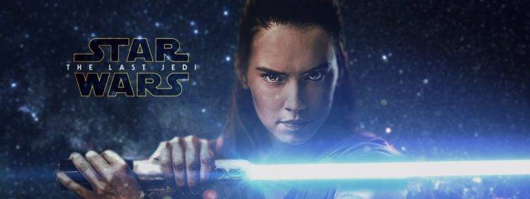 Star Wars: The Last Jedi, Star Wars, Rey (from Star Wars), Lightsaber HD Wallpaper Desktop Background