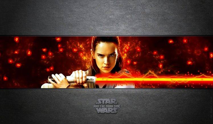Star Wars: The Last Jedi, Star Wars, Rey (from Star Wars), Lightsaber HD Wallpaper Desktop Background