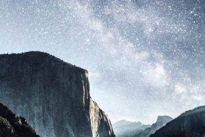 Tanner Wendell Stewart, Yosemite National Park, Milky Way, Sky, Nature, USA
