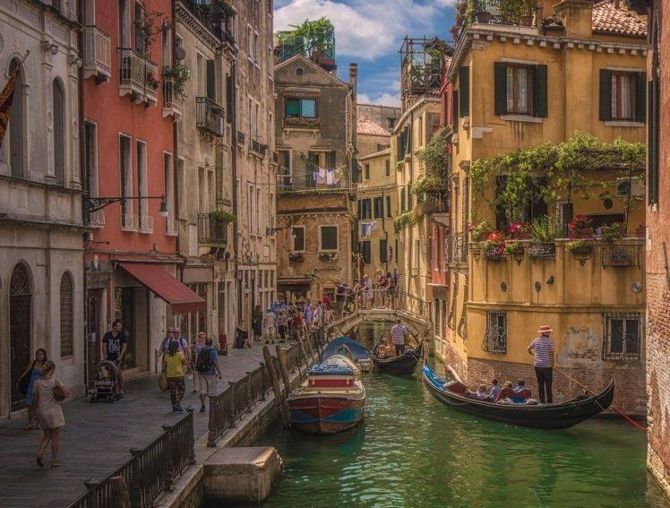Ole Steffensen, Canal Rio de San Provolo, Italy, 500px, Cityscape, Venice HD Wallpaper Desktop Background