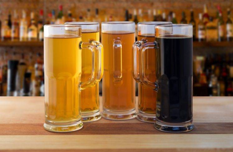 drinking glass, Beer HD Wallpaper Desktop Background