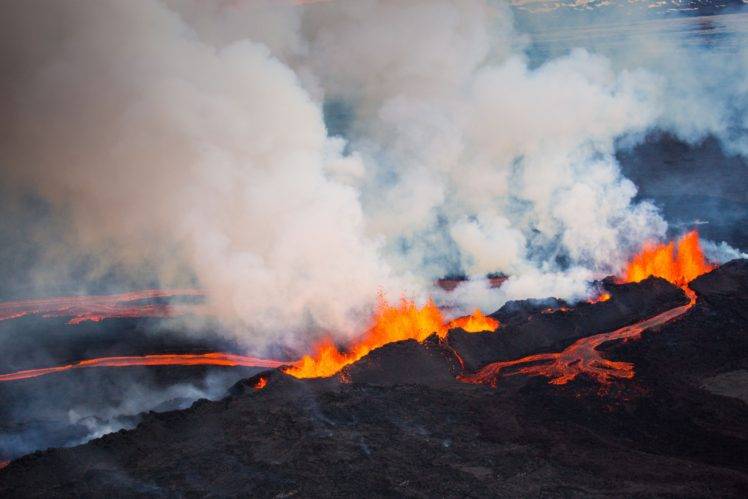 volcano, Eruption, Nature, Landscape HD Wallpaper Desktop Background