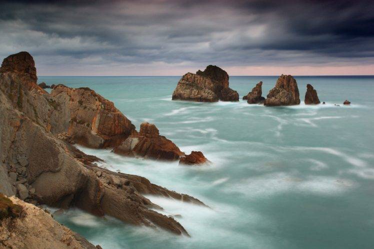 sea, Rock HD Wallpaper Desktop Background