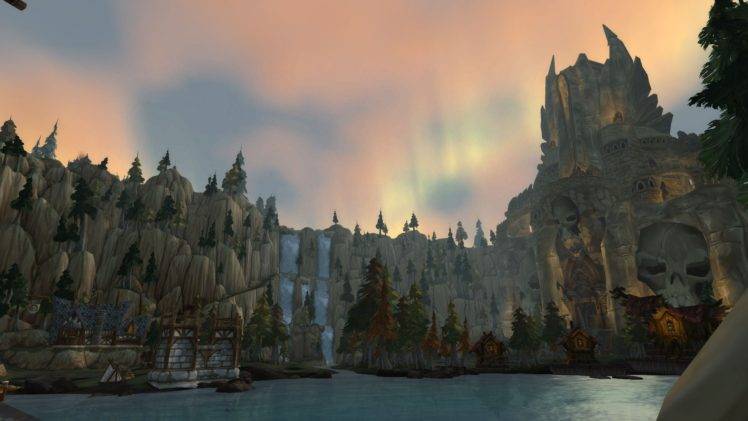 landscape, Fantasy art, World of Warcraft, Video games HD Wallpaper Desktop Background