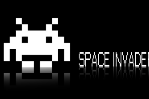 pixel art, Space Invaders, Retro games