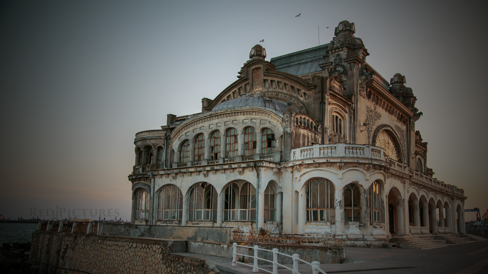 building, Casino, Abandoned Wallpaper