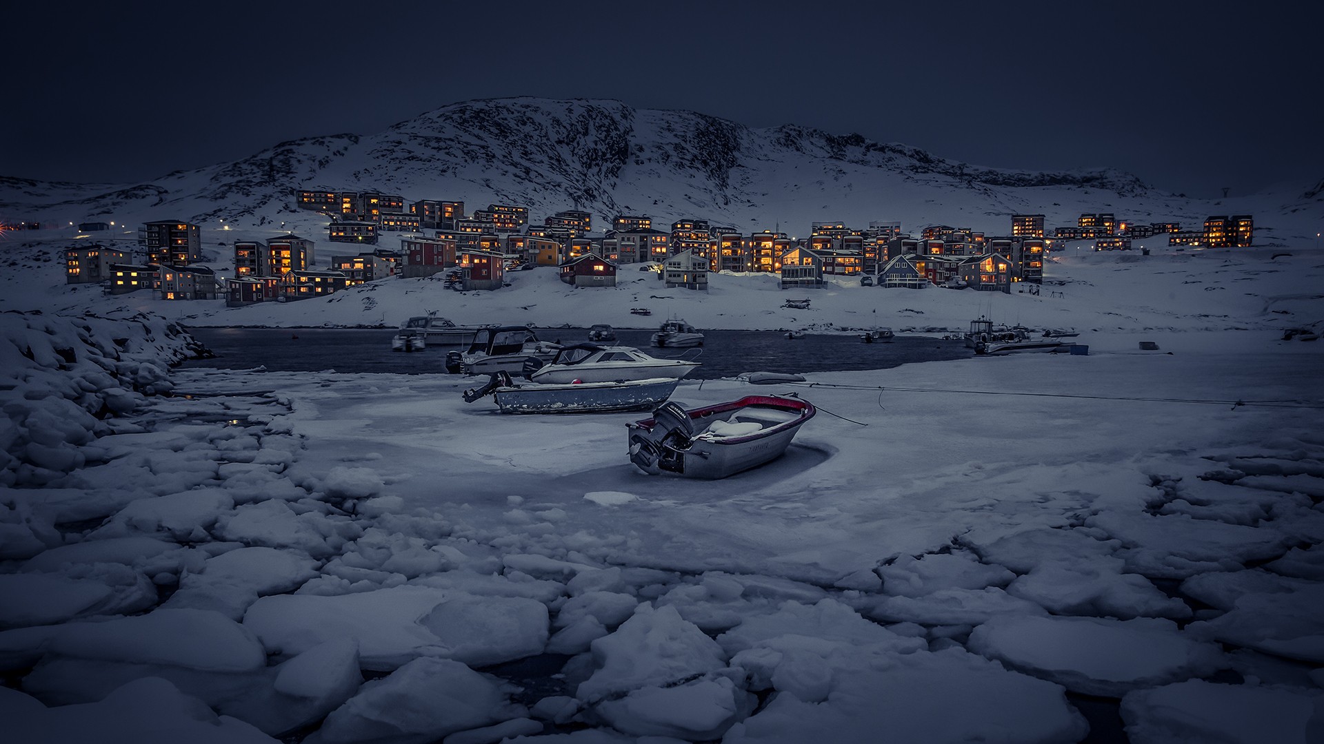 nature, landscape, winter, snow, ice, mountains, snowy