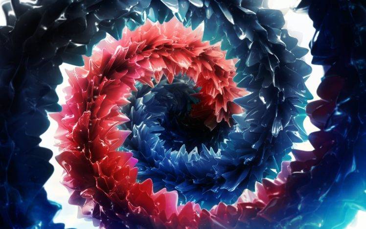 abstract, Spiral HD Wallpaper Desktop Background