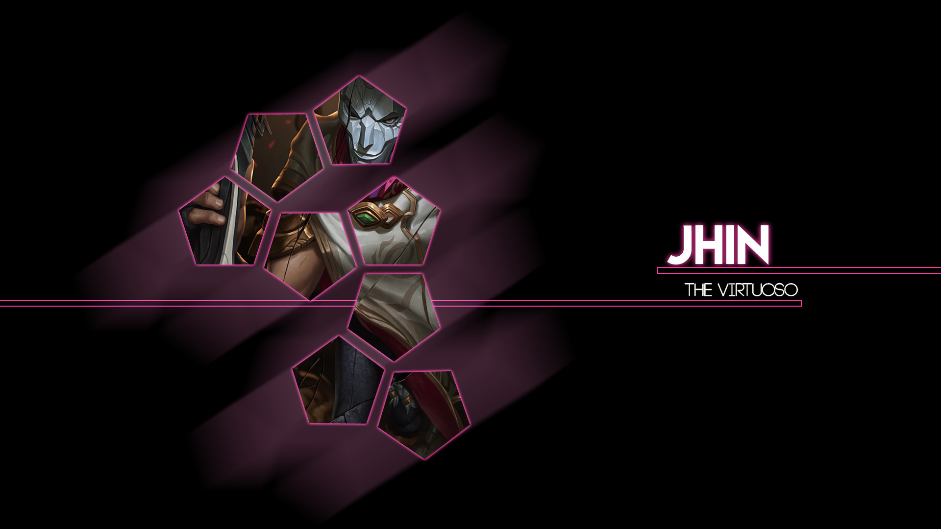 Jhin (League of Legends), Summoners Rift, Virtuoso, Hextech, League of Legends Wallpaper