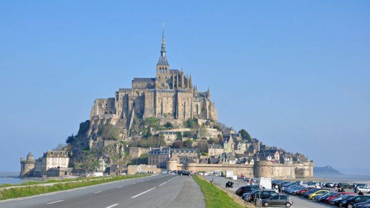 Mont Saint Michel, Architecture HD Wallpaper Desktop Background